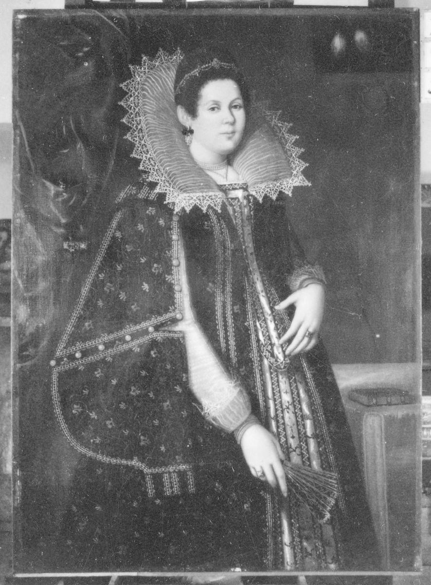 Porträt eines Mitglieds der Strozzi-Familie in Manteau mit Ropa-Ärmeln