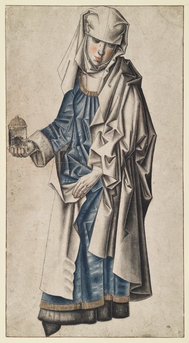 Hl. Maria Kleophas (?) mit dem Salbgefäß