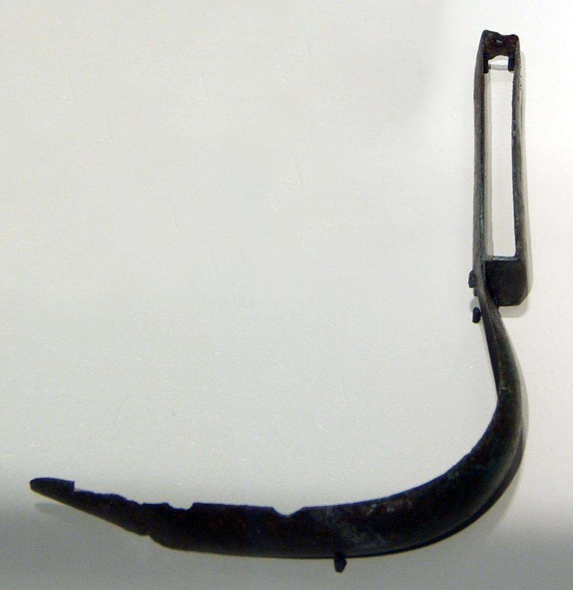 Strigilis aus dem römischen Ehrengrab