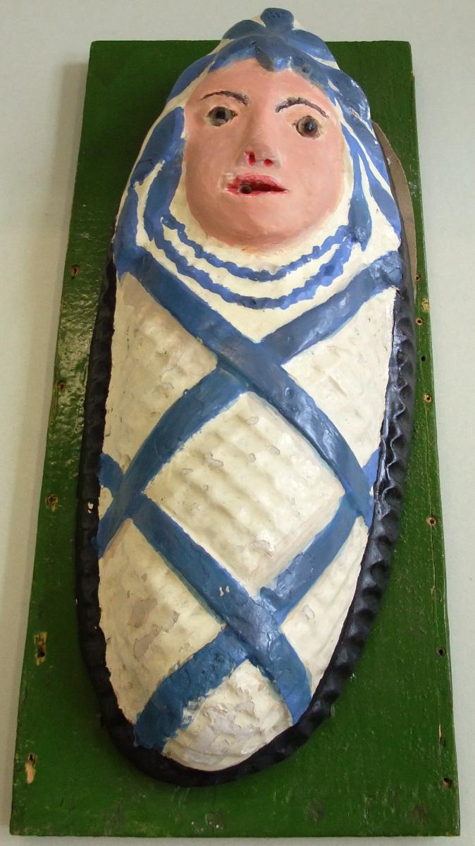Gebildebrot-Abguss in Form eines Kindes