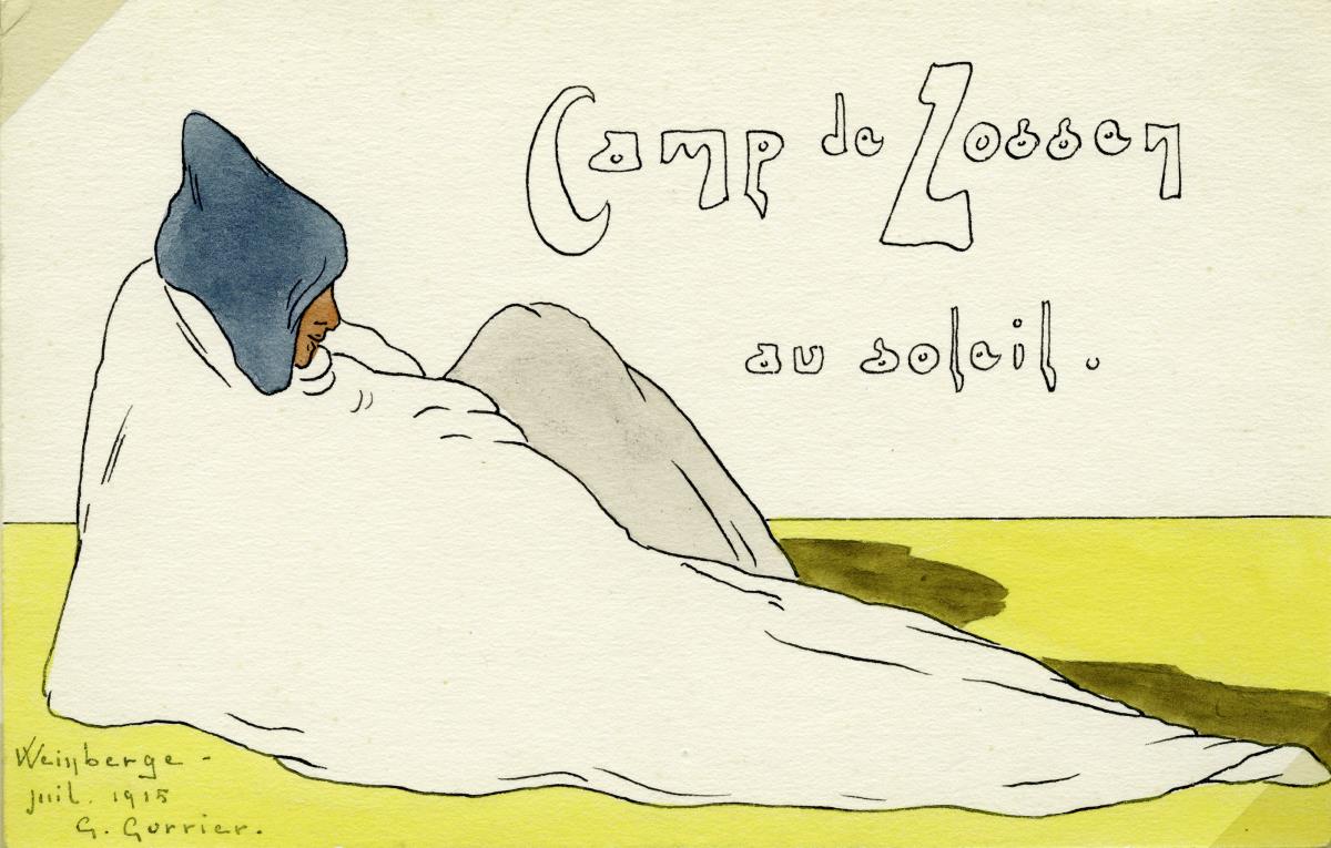 Camp de Zossen / au soleil.