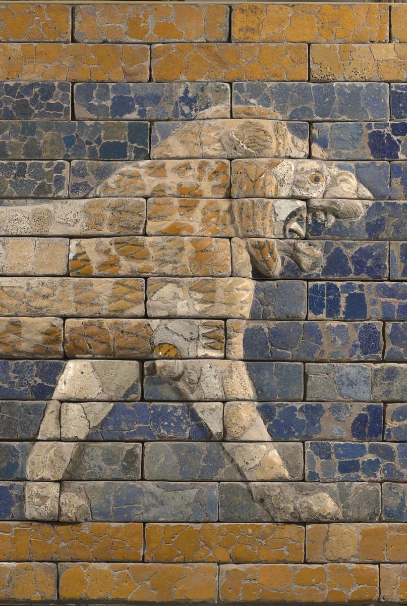 Schreitender Löwe von der Prozessionsstraße (Detail)