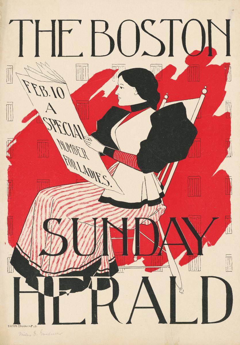 The Boston Sunday Herald. Feb. 10 A Special Number for Ladies