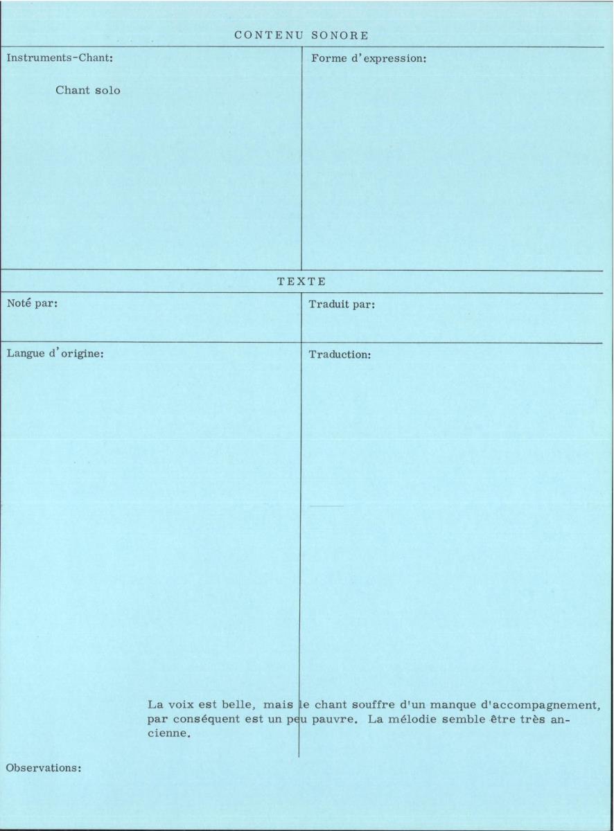 Chant des pêcheurs de l'île de Rouad / Syrie