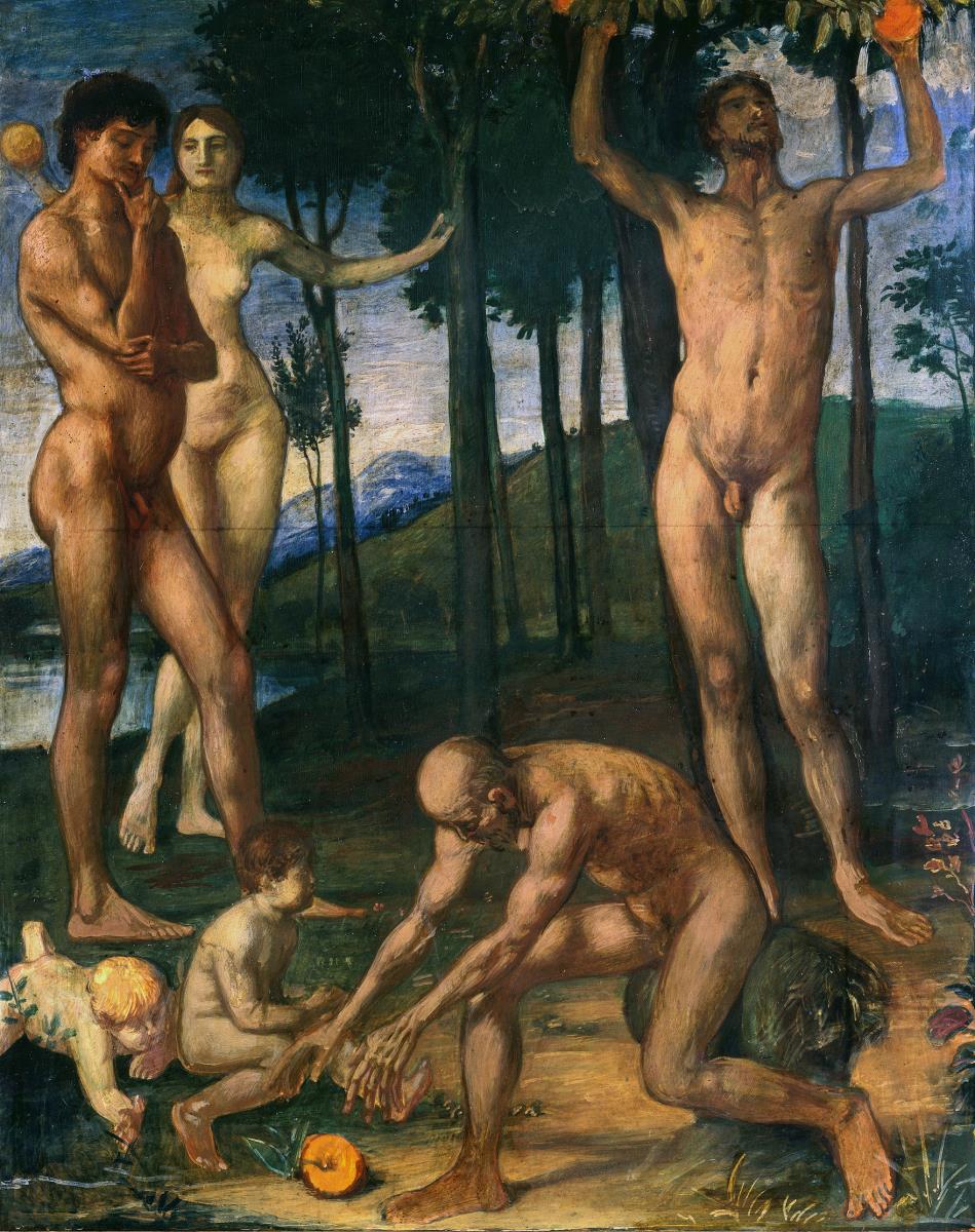 Die Lebensalter (Orangenbild)