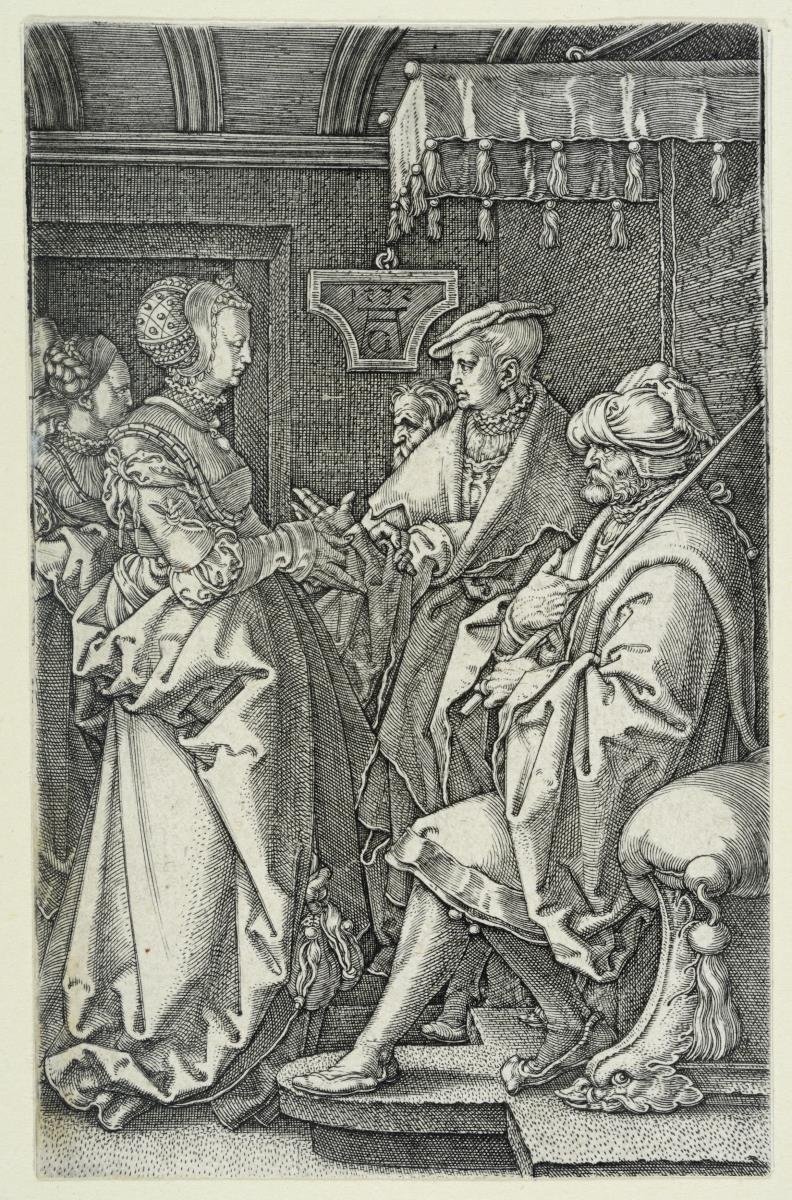 Die Frau des Potiphar klagt Joseph an