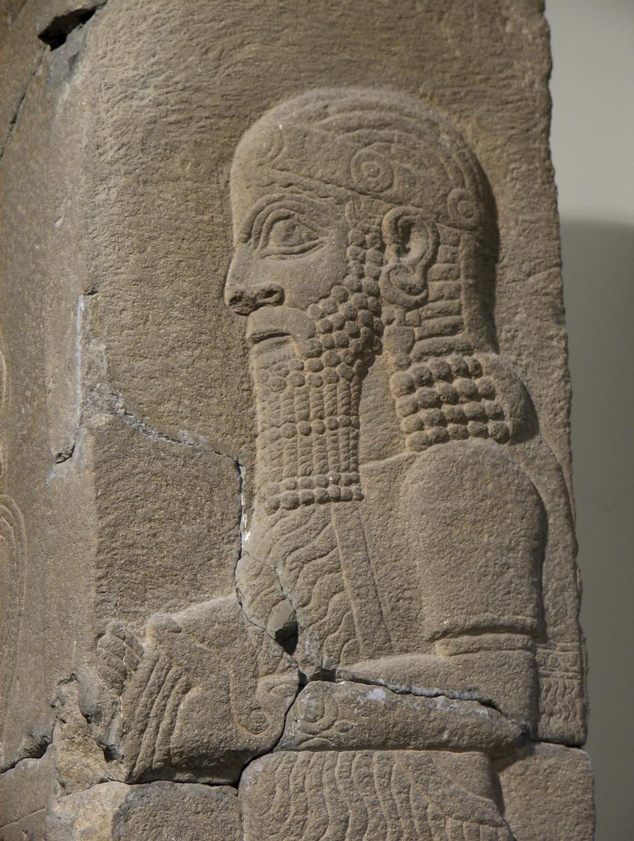 Siegesstele des Königs Asarhaddon von Assyrien über Ägypten