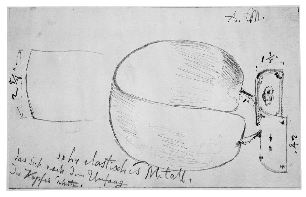 Heinrich von Kleist, Der zerbrochene Krug: Holländische Stirnspange mit Details und Notizen