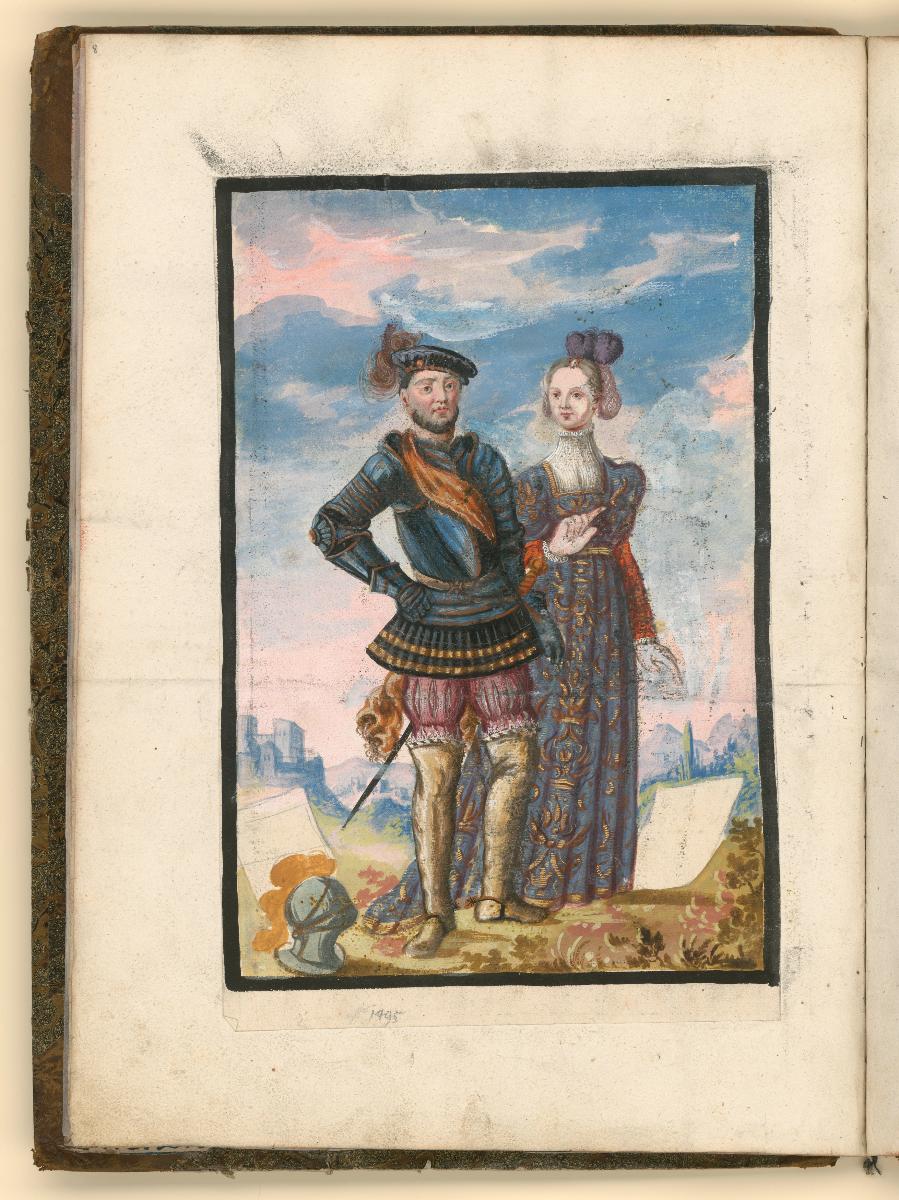 Stammbaum der Familien von Auffenstein und von Mandorff: 1495