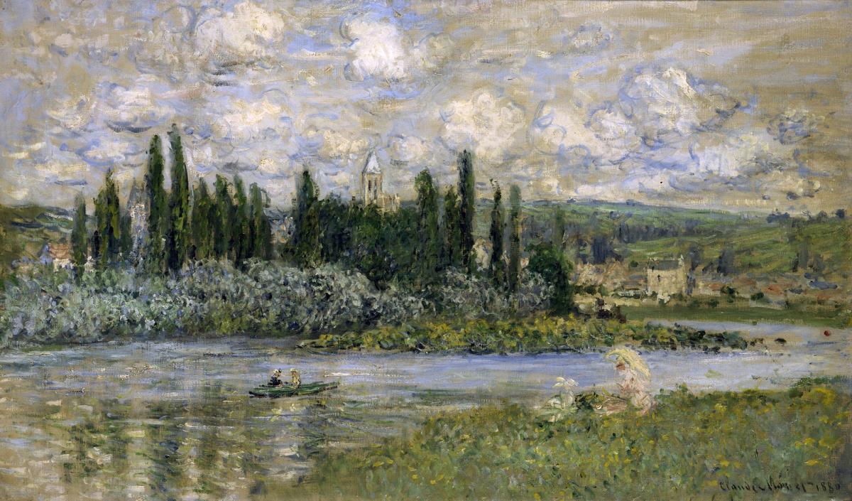Ansicht von Vétheuil