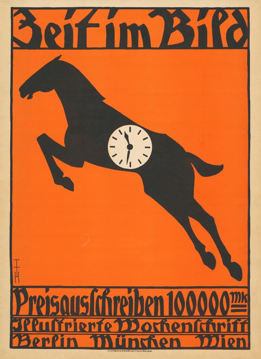 Zeit im Bild. Preisausschreiben 100000Mk. Berlin München Wien