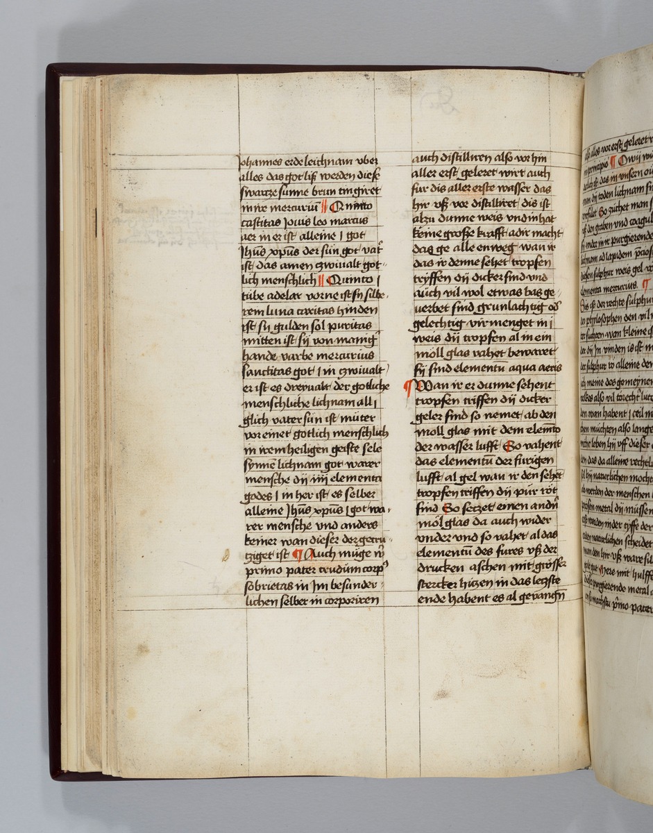 Buch der heiligen Dreifaltigkeit. Textseite