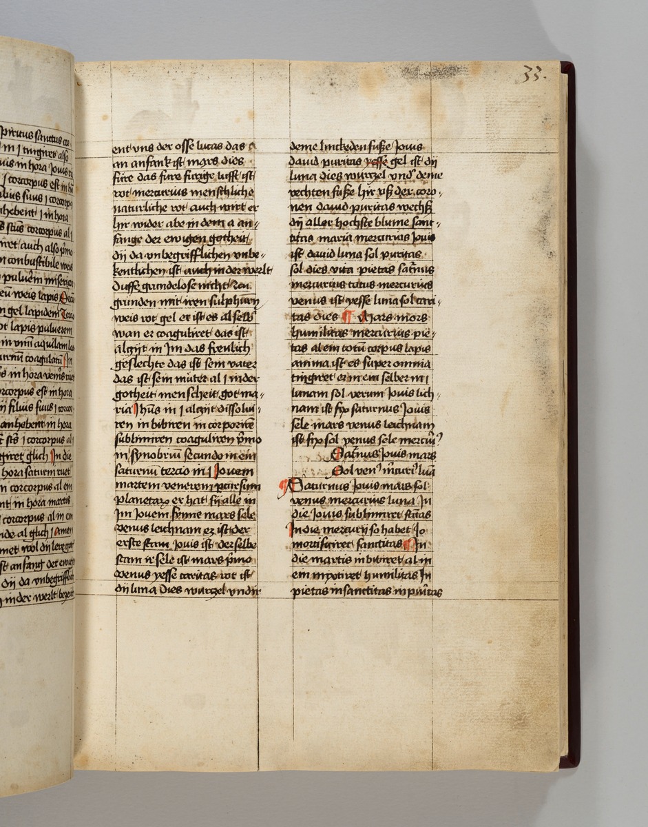 Buch der heiligen Dreifaltigkeit. Textseite