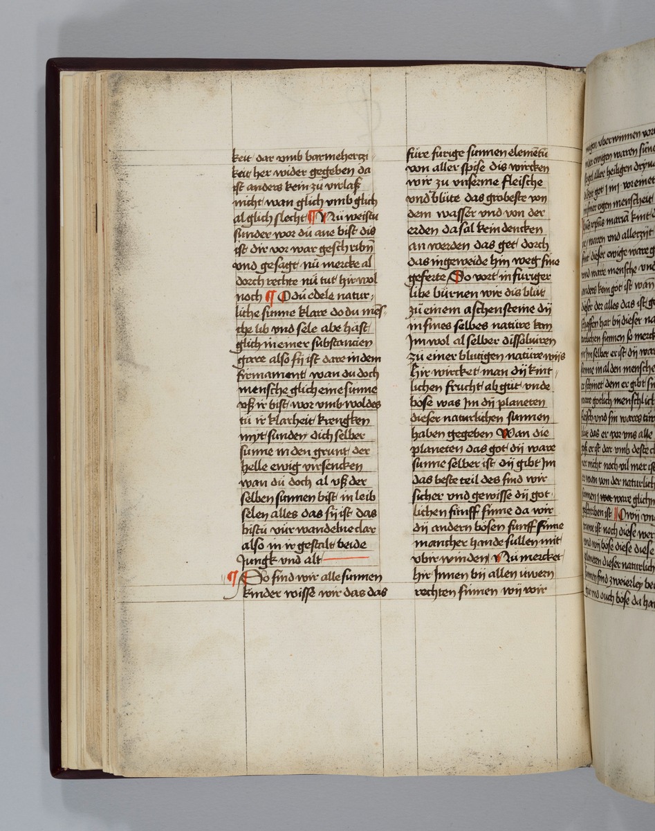 Buch der heiligen Dreifaltigkeit. Textseite