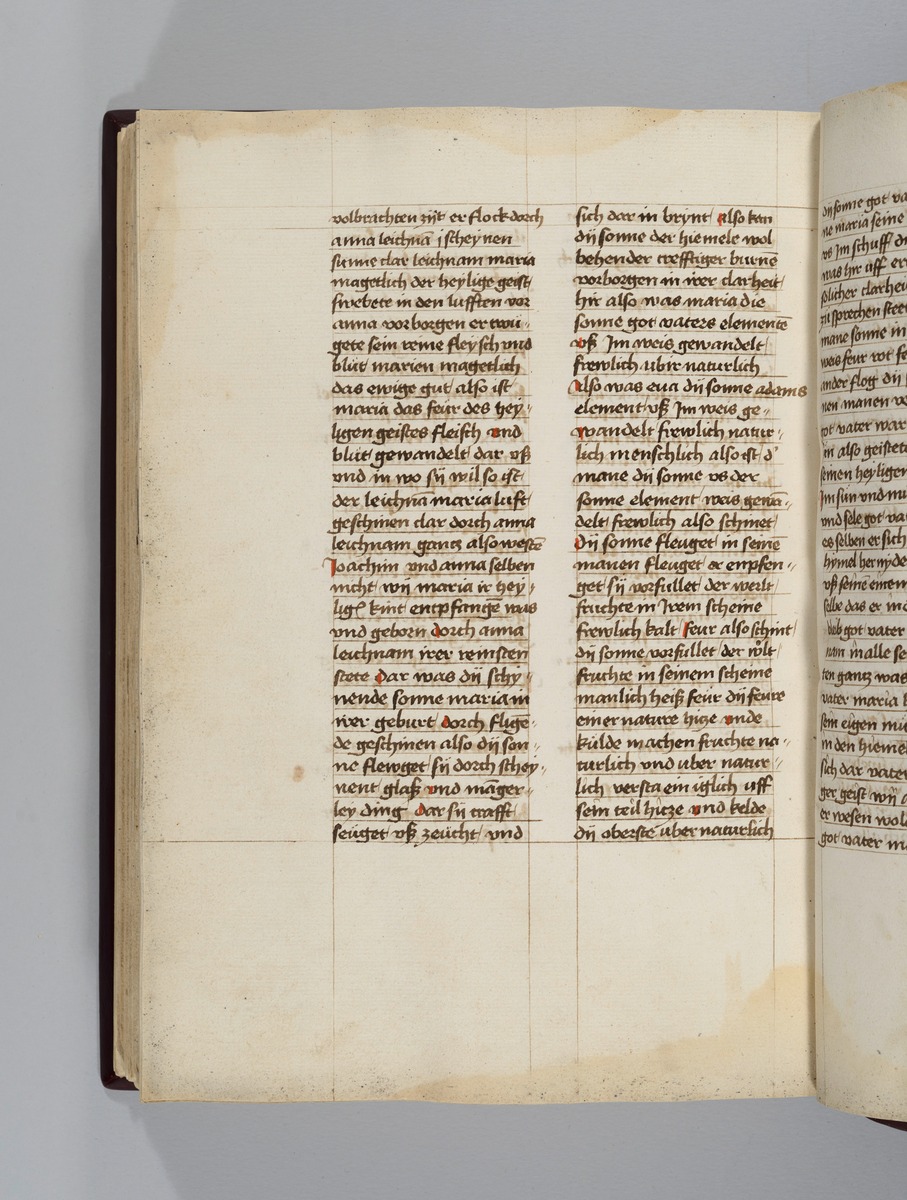 Buch der heiligen Dreifaltigkeit. Textseite