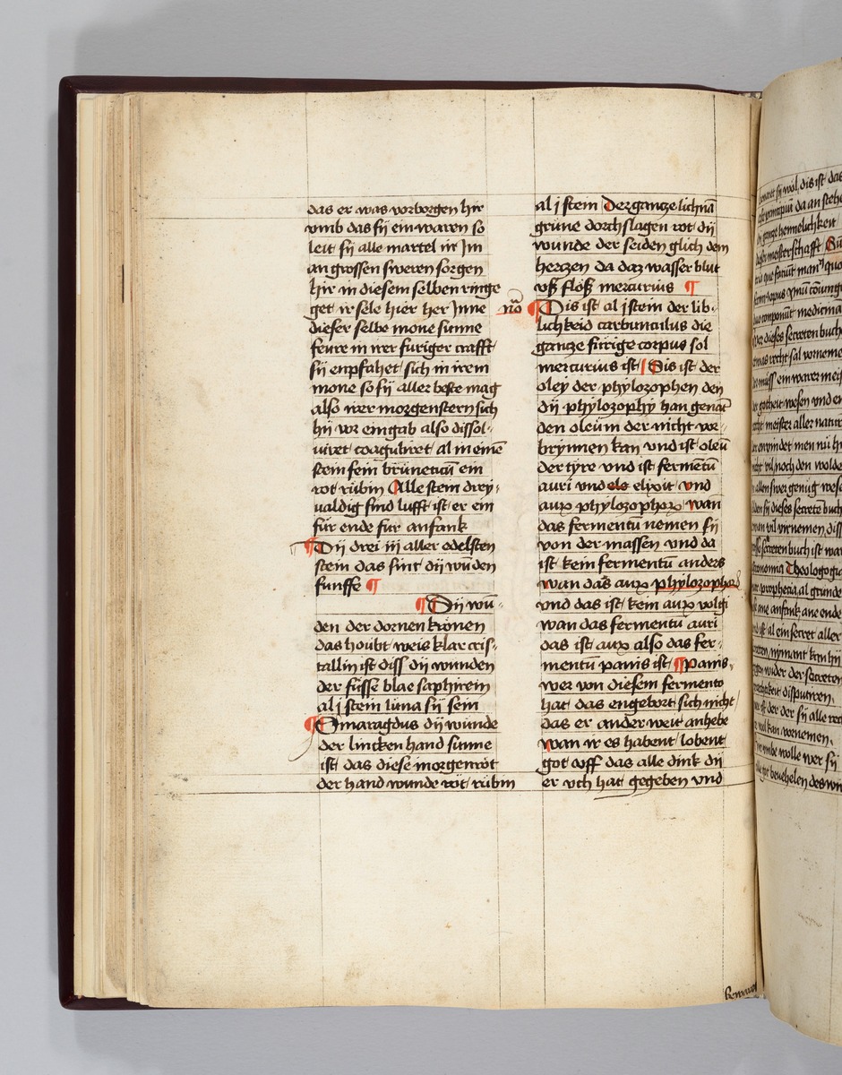 Buch der heiligen Dreifaltigkeit. Textseite