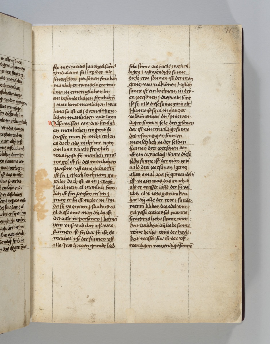Buch der heiligen Dreifaltigkeit. Textseite