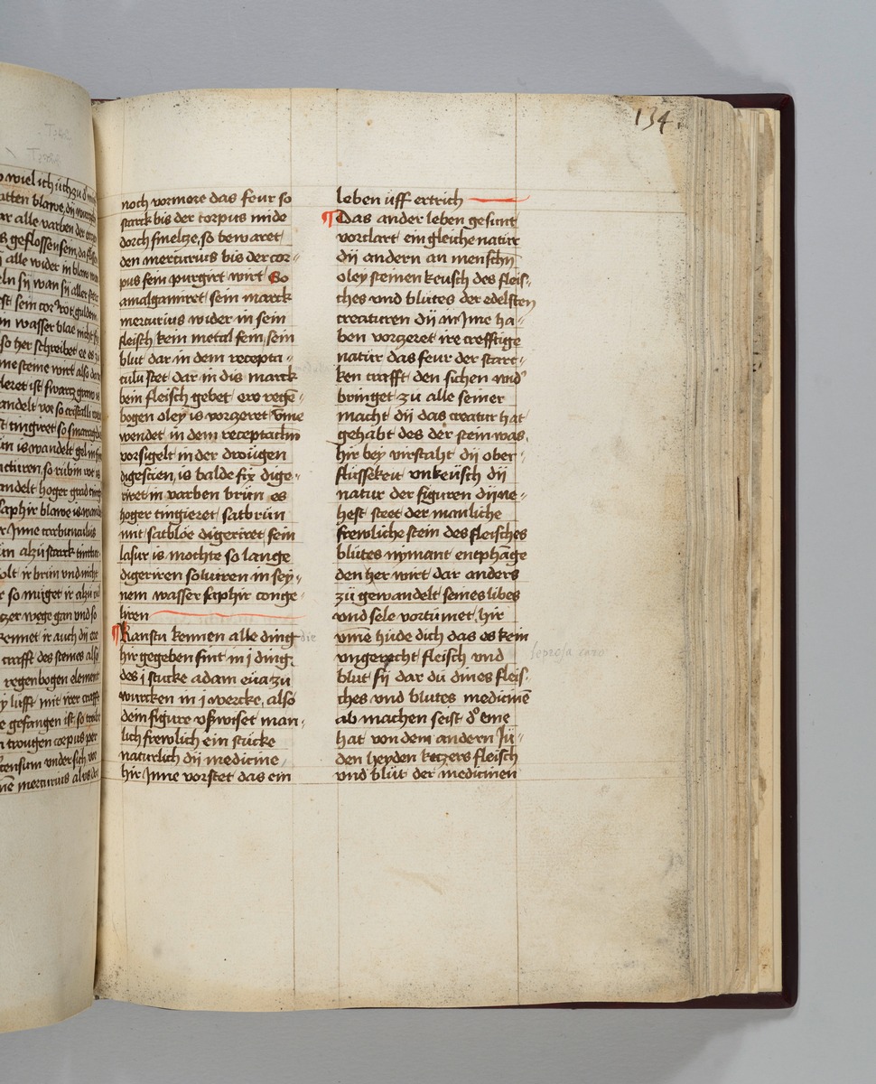 Buch der heiligen Dreifaltigkeit. Textseite