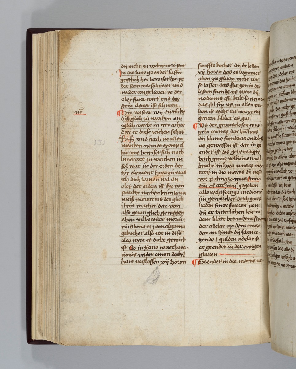 Buch der heiligen Dreifaltigkeit. Textseite