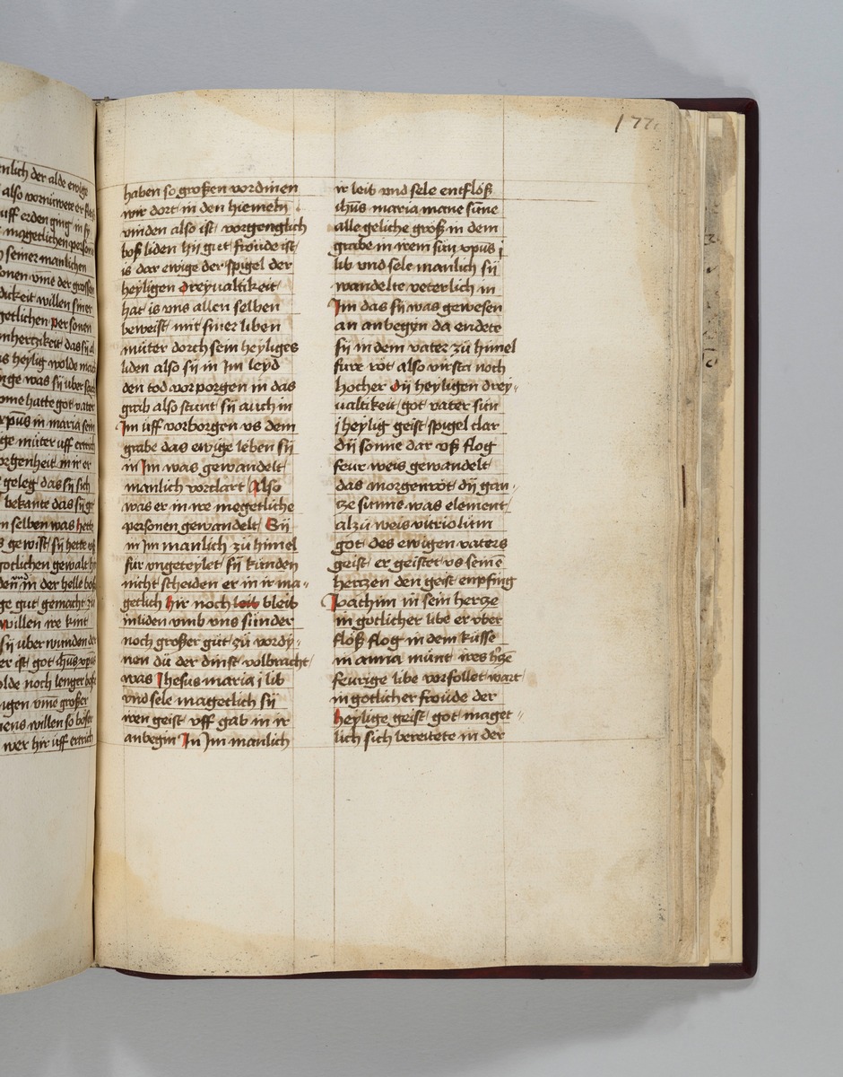 Buch der heiligen Dreifaltigkeit. Textseite