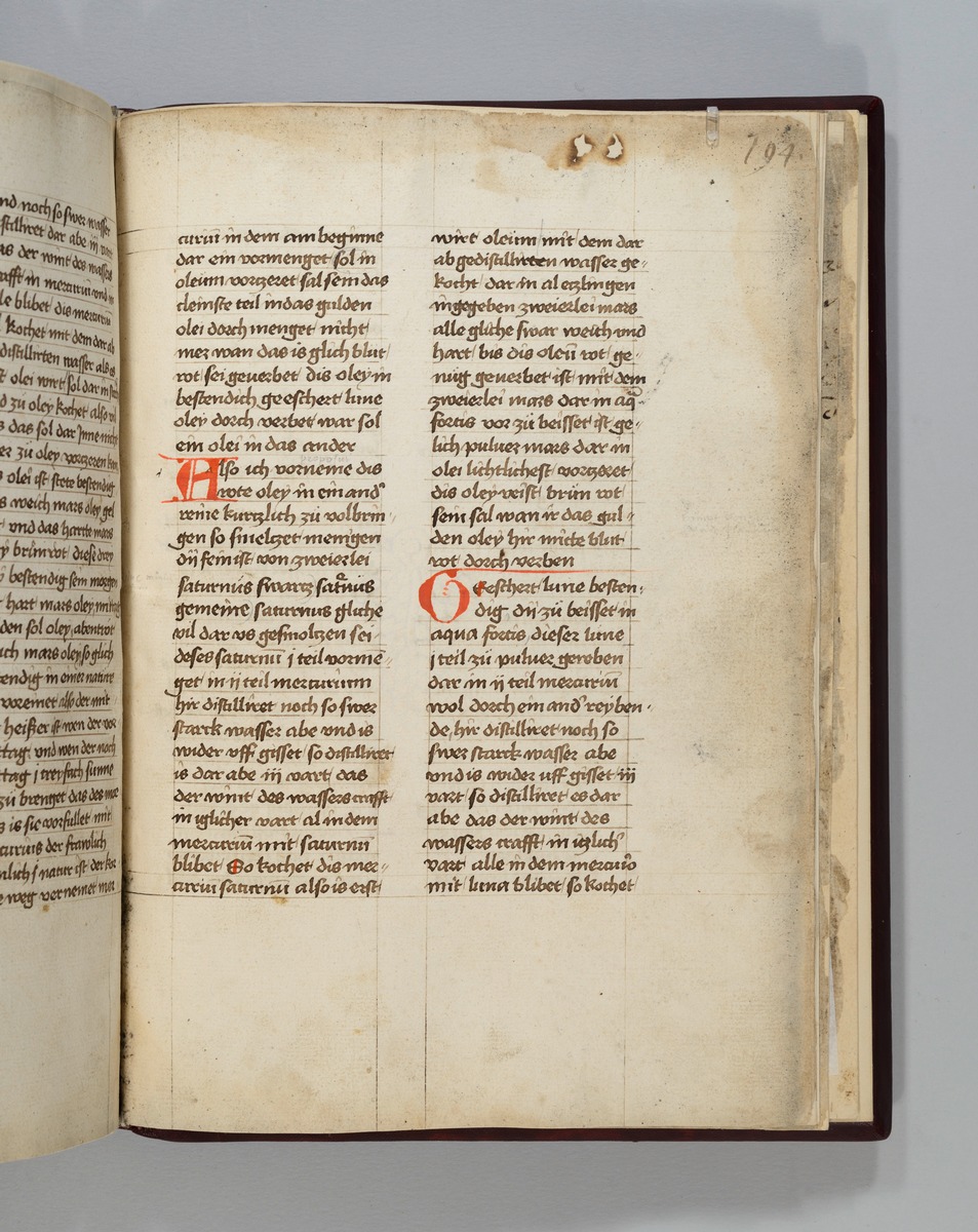 Buch der heiligen Dreifaltigkeit. Textseite
