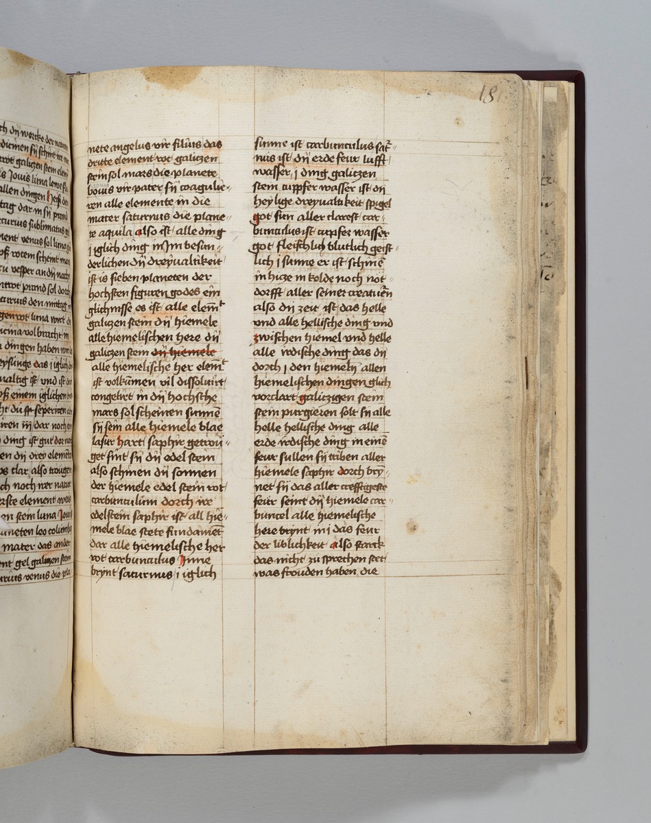 Buch der heiligen Dreifaltigkeit. Textseite