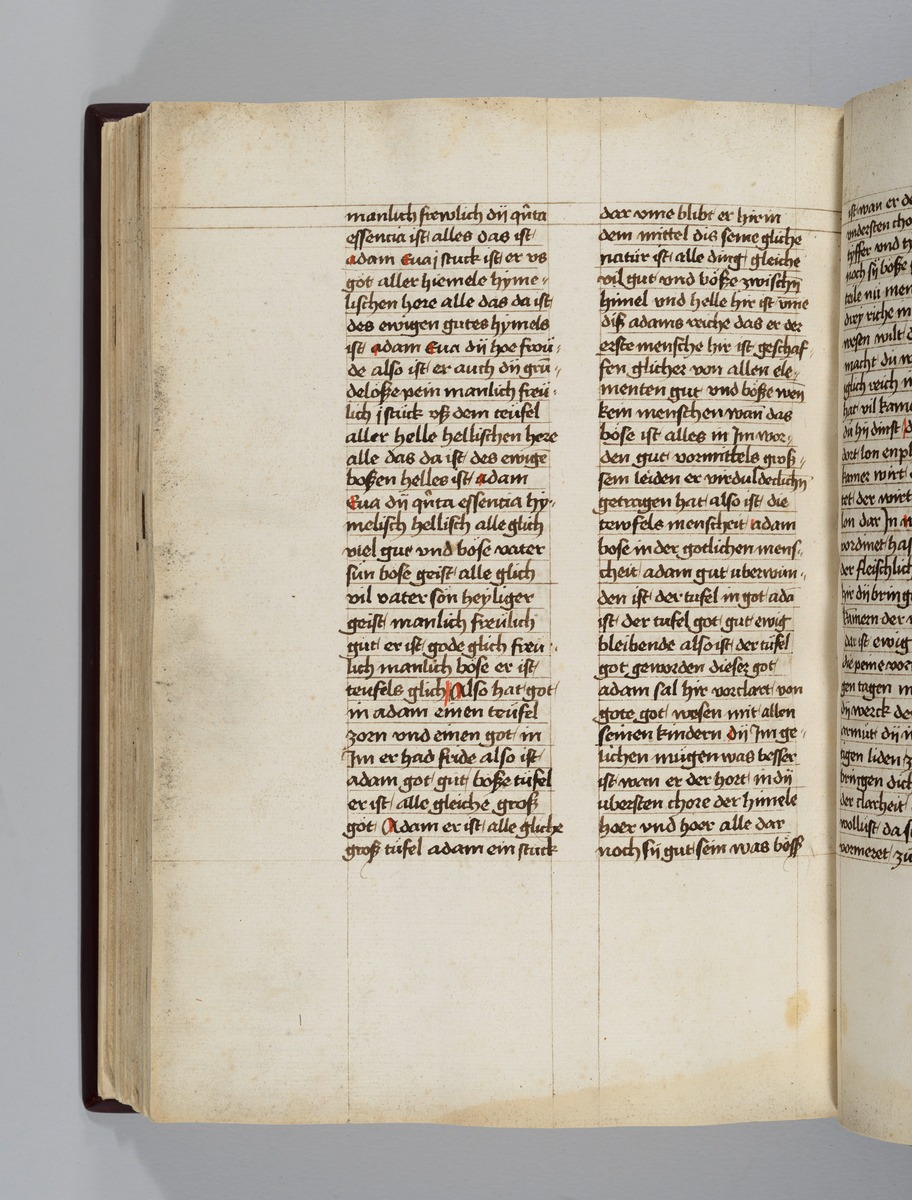 Buch der heiligen Dreifaltigkeit. Textseite