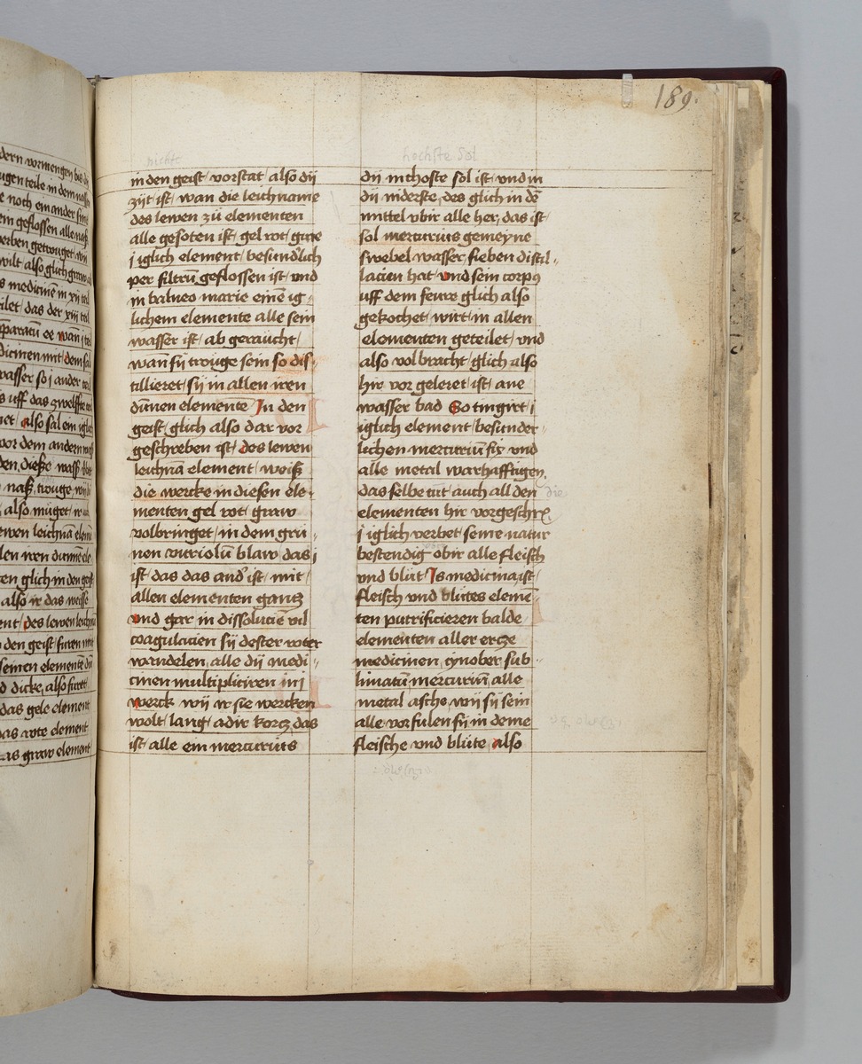 Buch der heiligen Dreifaltigkeit. Textseite