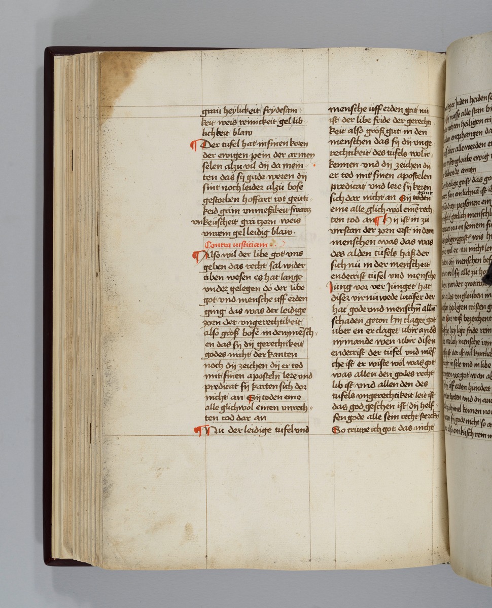 Buch der heiligen Dreifaltigkeit. Textseite