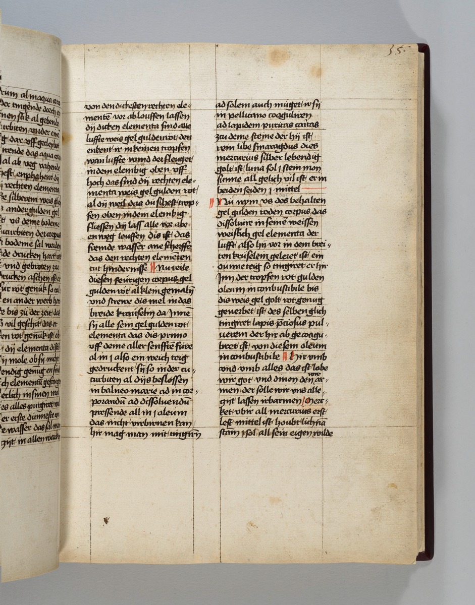 Buch der heiligen Dreifaltigkeit. Textseite