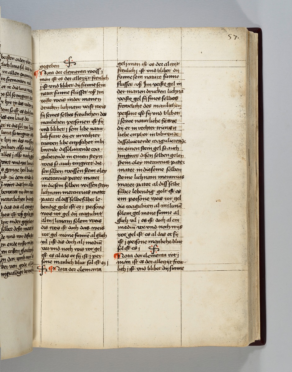Buch der heiligen Dreifaltigkeit. Textseite