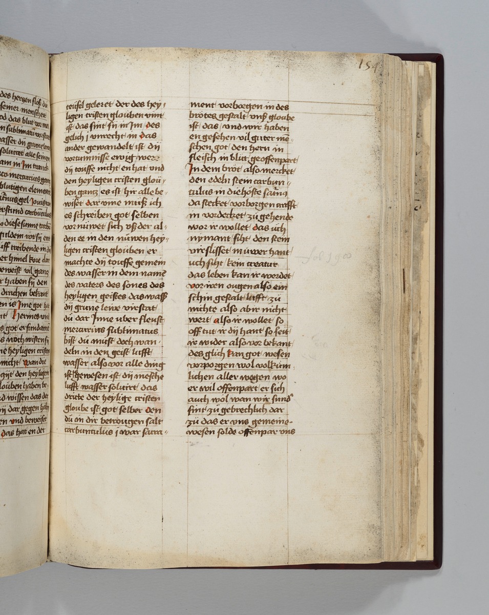 Buch der heiligen Dreifaltigkeit. Textseite