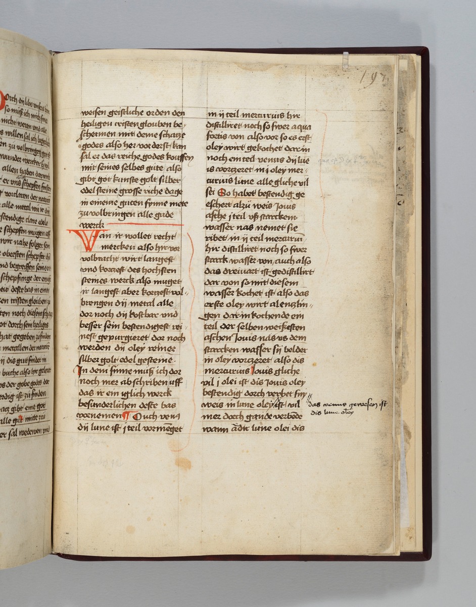 Buch der heiligen Dreifaltigkeit. Textseite