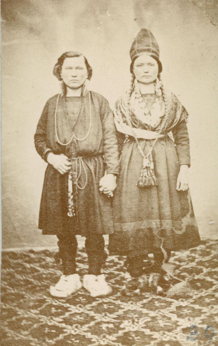 Tracht aus Malå (Jona und Karin)