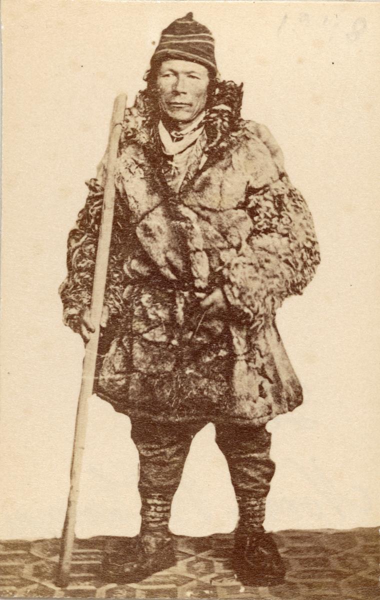 Same in Pelztracht aus Finnmark