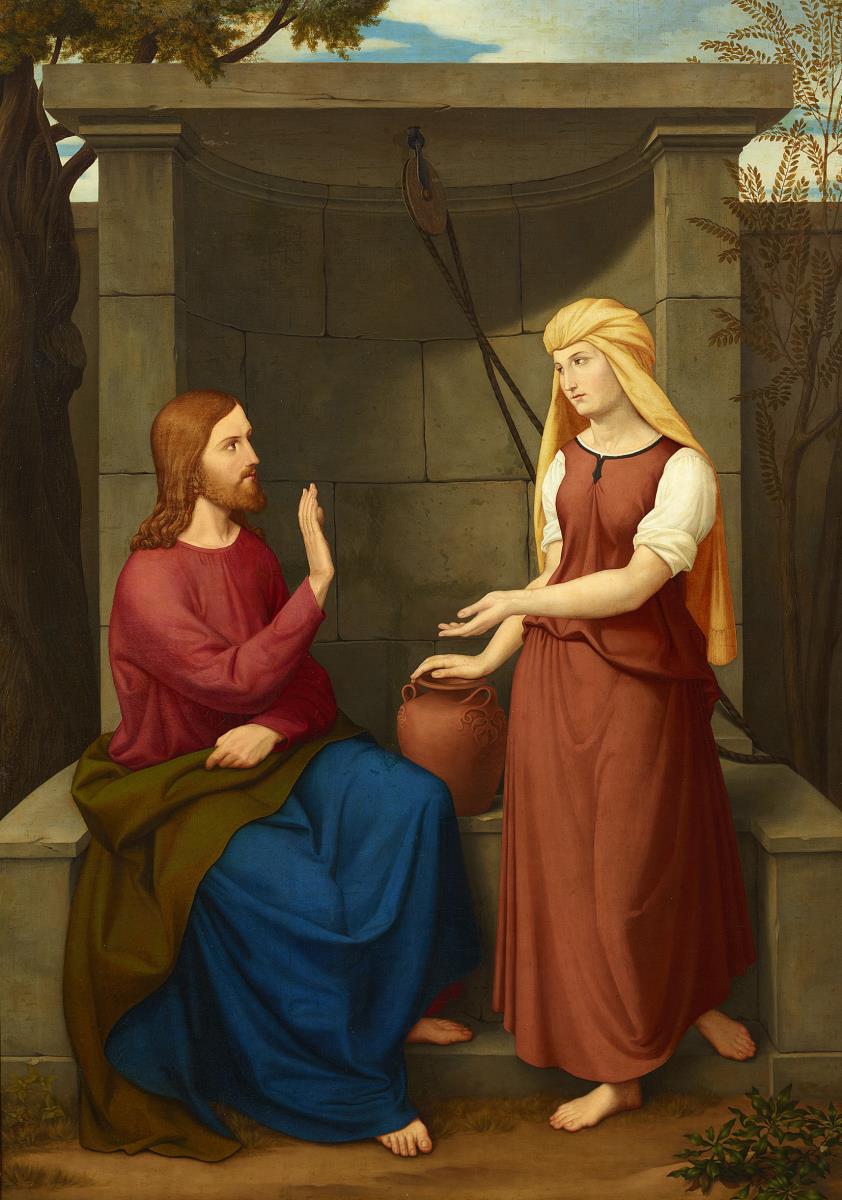 Jesus mit der Samariterin