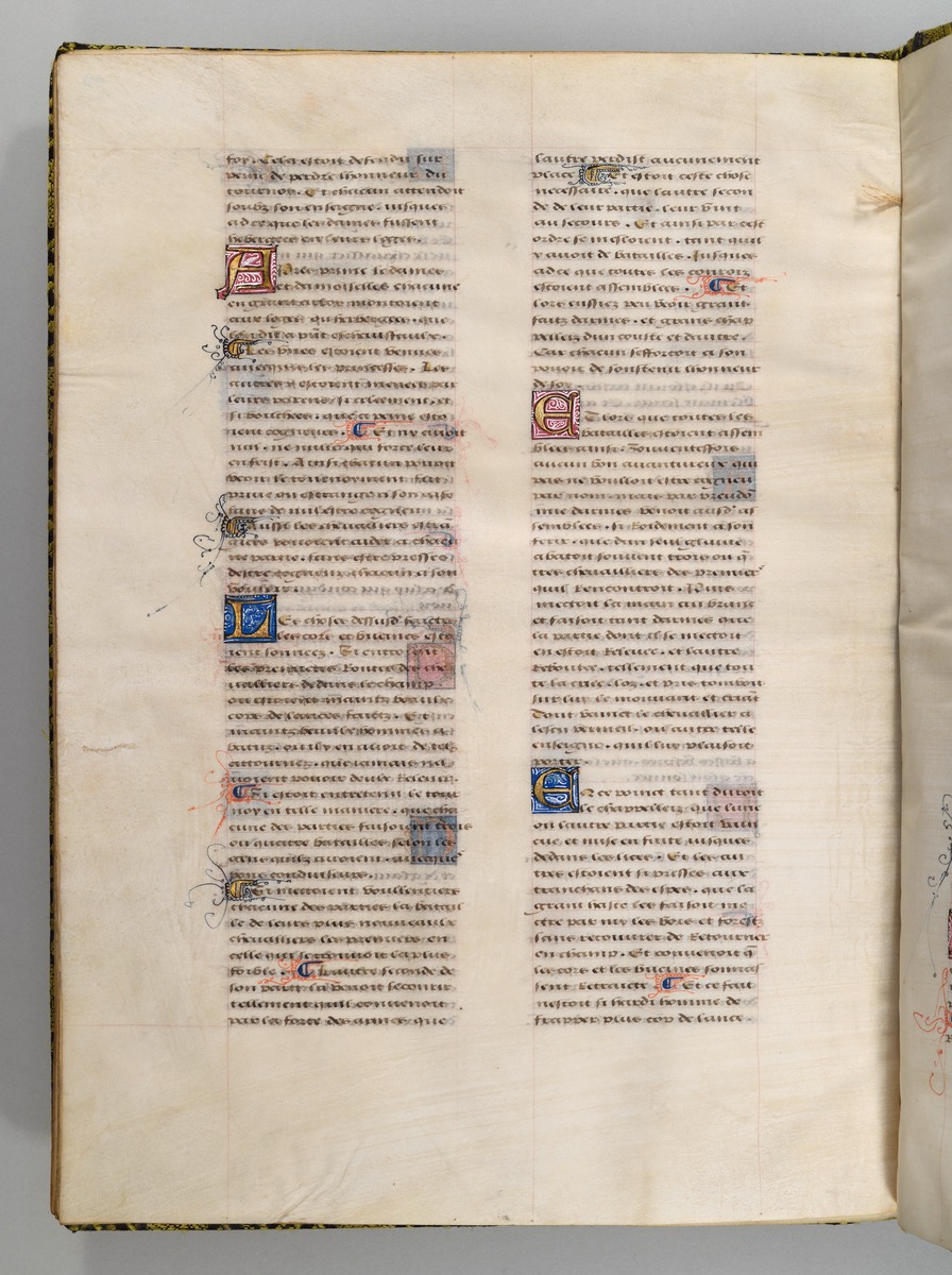 Seite aus Wappenbuch, Le blason d'armes de tous les Royaulmes et des chevaliers de la Table ronde
