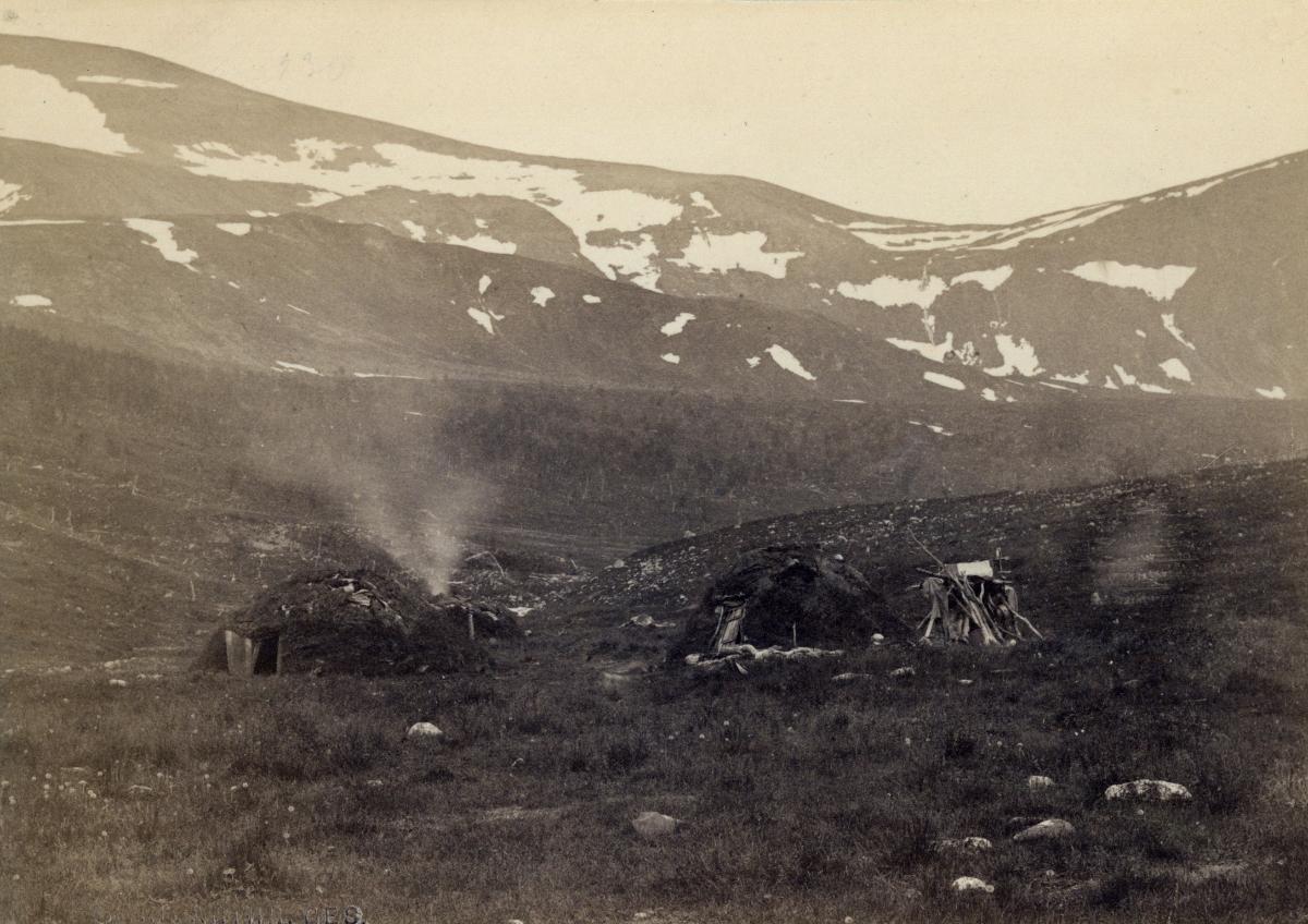 Erdkoten im Tromsdalen