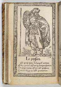 Trachtenbuch: Recueil de la diversité des habits: Le Persien