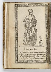 Trachtenbuch: Recueil de la diversité des habits: L'alemande