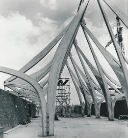 Erding, Erlöserkirche, Baustelle