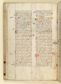 Textseite. Raimund, Das Leben der Hl. Katharina von Siena (geschrieben von der Nonne Elisabeth Warüssin)