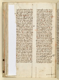 Textseite. Raimund, Das Leben der Hl. Katharina von Siena (geschrieben von der Nonne Elisabeth Warüssin)