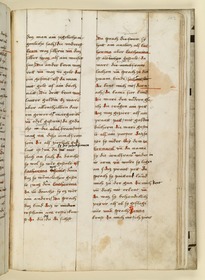 Textseite. Raimund, Das Leben der Hl. Katharina von Siena (geschrieben von der Nonne Elisabeth Warüssin)