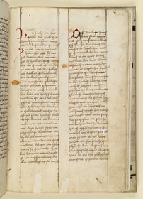 Textseite. Raimund, Das Leben der Hl. Katharina von Siena (geschrieben von der Nonne Elisabeth Warüssin)