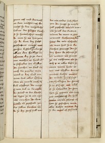 Textseite. Raimund, Das Leben der Hl. Katharina von Siena (geschrieben von der Nonne Elisabeth Warüssin)