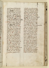 Textseite. Raimund, Das Leben der Hl. Katharina von Siena (geschrieben von der Nonne Elisabeth Warüssin)