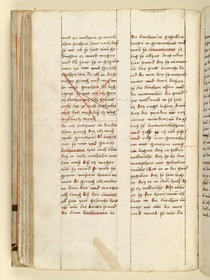 Textseite. Raimund, Das Leben der Hl. Katharina von Siena (geschrieben von der Nonne Elisabeth Warüssin)