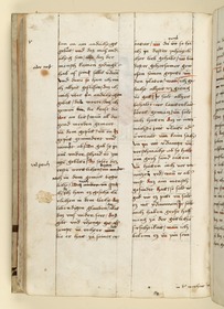 Die Heilige, von den Schlägen des Heiligen Geistes auf das Krankenlager geworfen, lässt ihren Sohn und ihre Tochter in Christo kommen. Raimund, Das Leben der Hl. Katharina von Siena (geschrieben von der Nonne Elisabeth Warüssin)