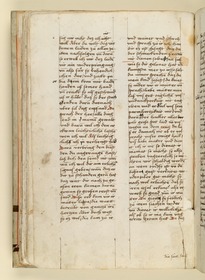 Textseite. Raimund, Das Leben der Hl. Katharina von Siena (geschrieben von der Nonne Elisabeth Warüssin)